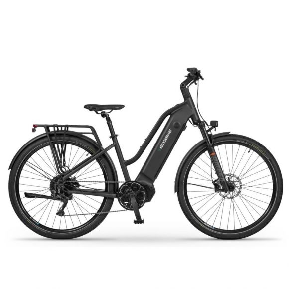 Трекинг електрически велосипед EcoBike LX 500 17' | графит