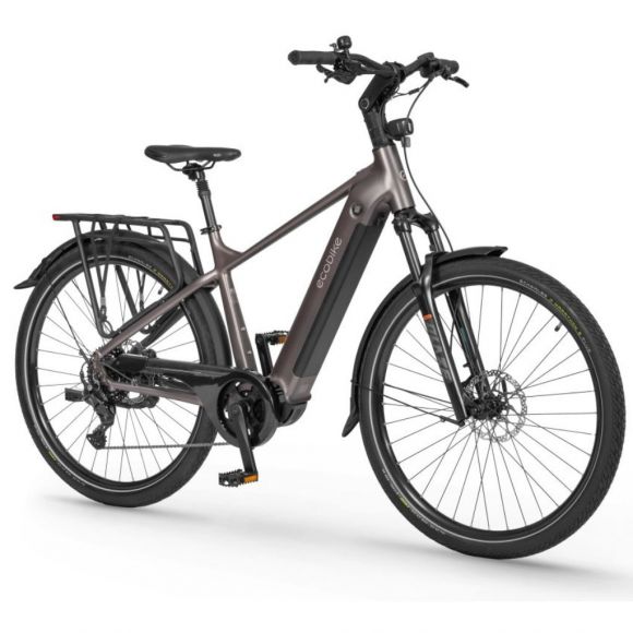 21 инчов електрически велосипед ecobike mx 300 златисто сив цвят