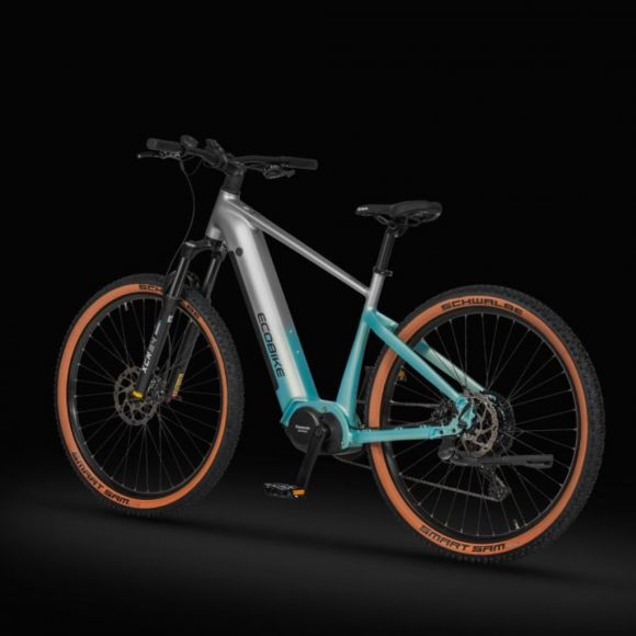 колело на ток ecobike core arctic fade с мощна бетерия 