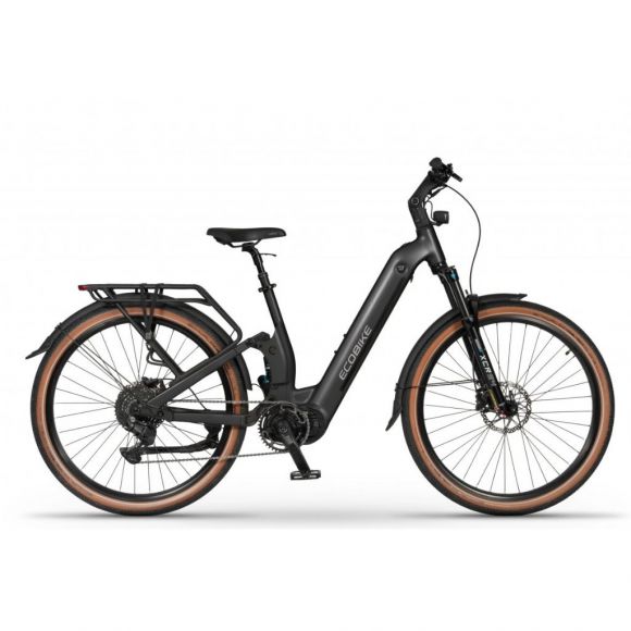 Електрически велосипед EcoBike Flex S/M' | черен
