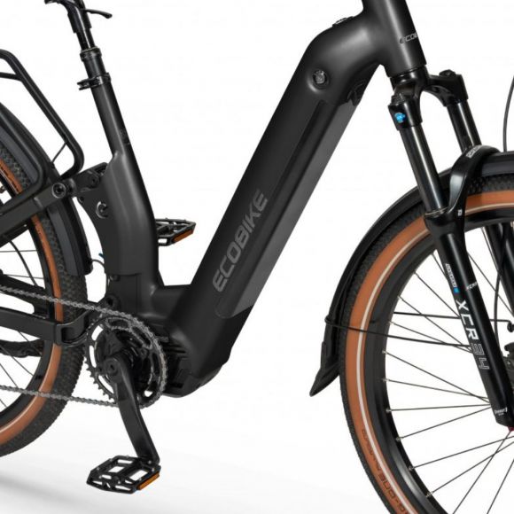 велосипед с мотор ecobike flex с голям пробег 