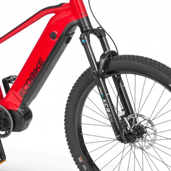 електрически велосипед ecobike rx500 250 вата червен