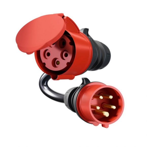 трифазен 16 ампера адаптер за зарядна станция go-e charger gemini flex