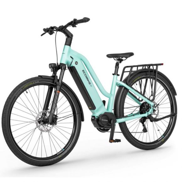 мощен трекинг електрически велосипед екобайк lx 500 