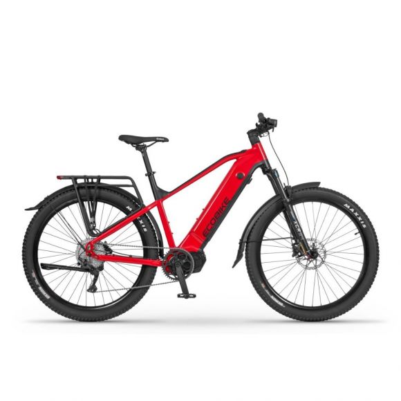 Планински електрически велосипед EcoBike RX500 SUV | червен