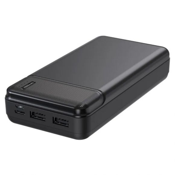 Преносима външна батерия Diva PB-203B | 20000 mAh | Черна