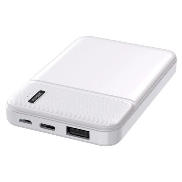 Преносима външна батерия Diva PB-53 | 5000 mAh | Бяла 