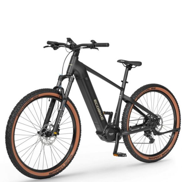 полско колело ecobike core moonstone c голяма батерия 19 инчова рамка