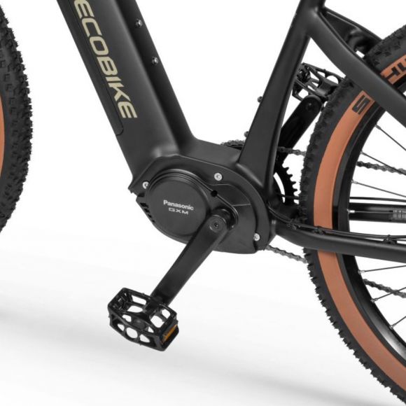 електрически велосипед ecobikecore moonstone черен цвят