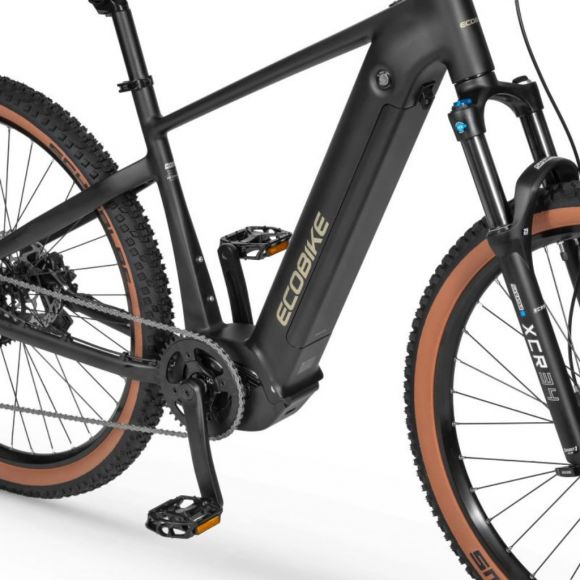 велосипед на ток с мощен мотор и голям пробег ecobike core moonstone 19 инчова рамка